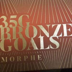 Morphe 35G Bronze Goals Eyeshadow Palette - Bronze/Gold